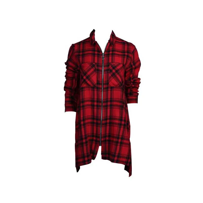 RED CHECKED DRESS